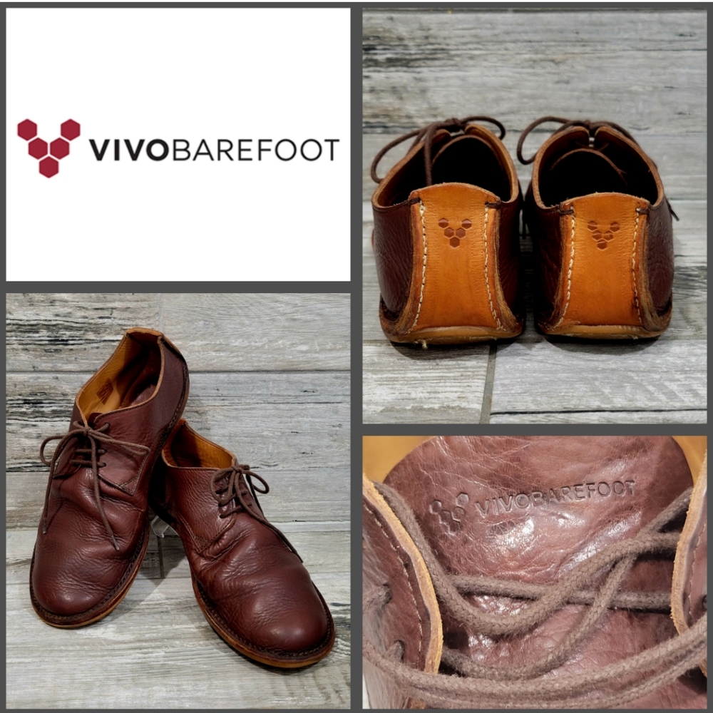 Vivobarefoot Handmade Leather Casual Oxford Shoe